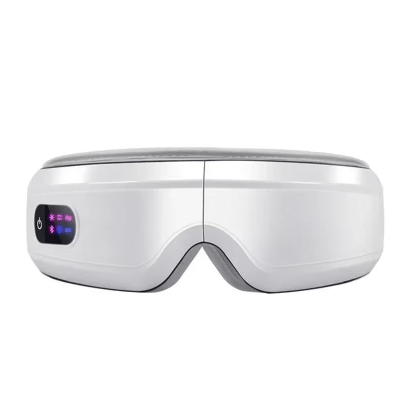 Rejuvenate Your Eyes with the 4D Heated Eye Massager – Smart Airbag Vibration & Bluetooth Relaxation Glasses