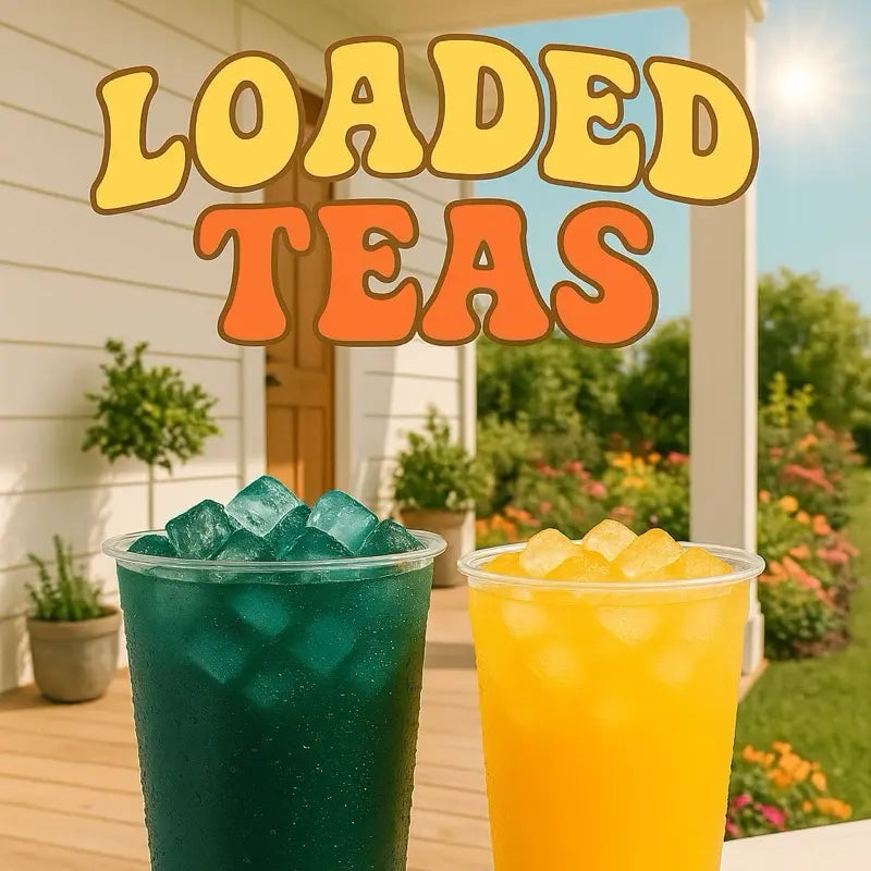 Revitalize Your Day with Loaded Tea – Energizing 32 oz Caffeinated Beverage Mix in a Convenient Single Serving Packet, Made in the USA!