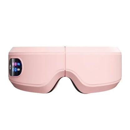 Rejuvenate Your Eyes with the 4D Heated Eye Massager – Smart Airbag Vibration & Bluetooth Relaxation Glasses